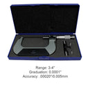 Outside Micrometer Ratchet Stop Hardened Spindle Precision Tool for Machinists