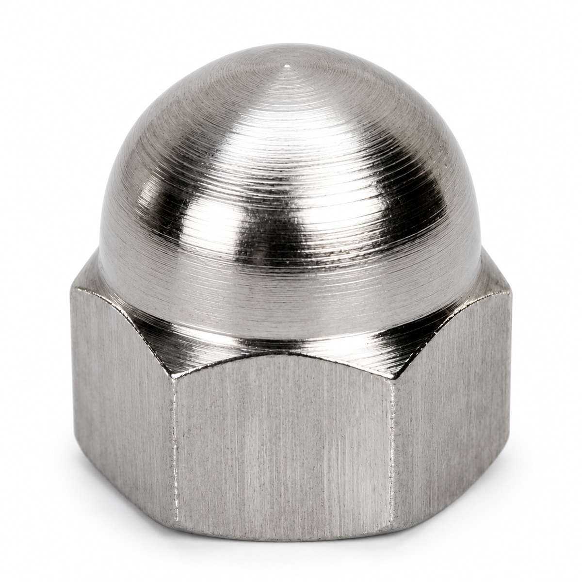 10 Pc Set T316 Stainless Steel 1/4" Acorn Nut, Left Hand and Right Hand Thread Cap Nut