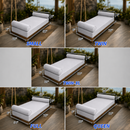 STYLE 5 - Mattress & Bolster Pillow for Outdoor Indoor Daybed Porch Swing Bed | COVERS ONLY |