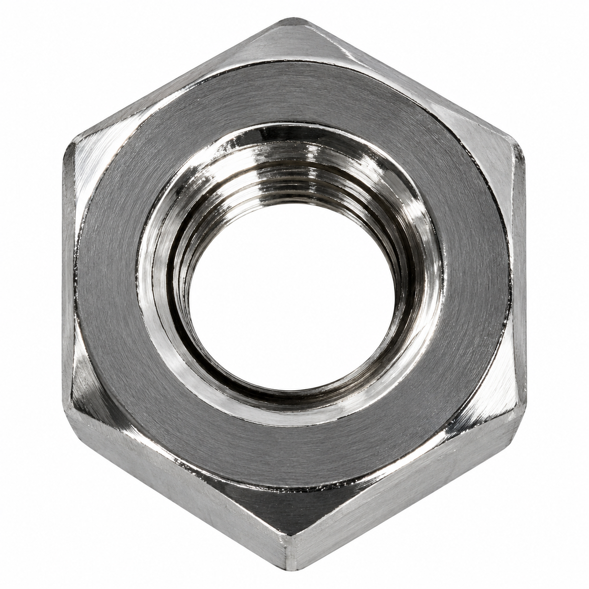 Stainless Steel 316 Hex Nut Left Hand and Right Hand Thread, Pack of 20 Marine Grade Fastener Nuts for Rigging Hardware