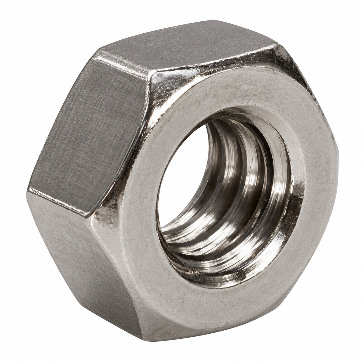 Stainless Steel 316 Hex Nut Left Hand and Right Hand Thread, Pack of 20 Marine Grade Fastener Nuts for Rigging Hardware