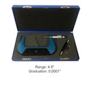 Outside Micrometer Ratchet Stop Hardened Spindle Precision Tool for Machinists