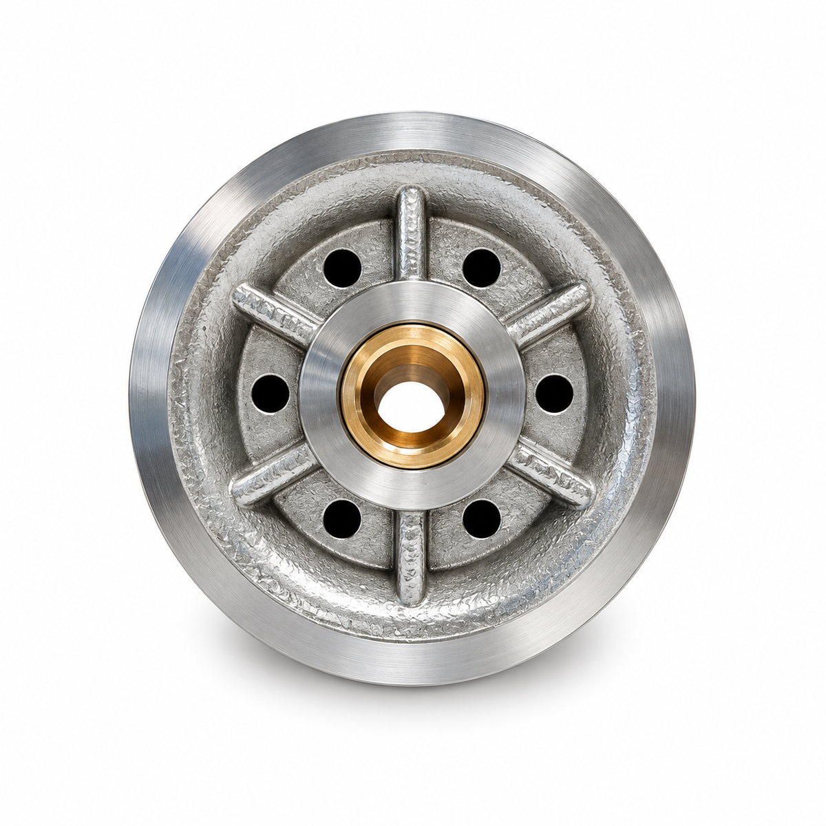 Marine Boat T304 Stainless Steel Sheave Wire Rope Pulley with Brass Bushing for Cable, Rigging, Deck, and Outdoor Use