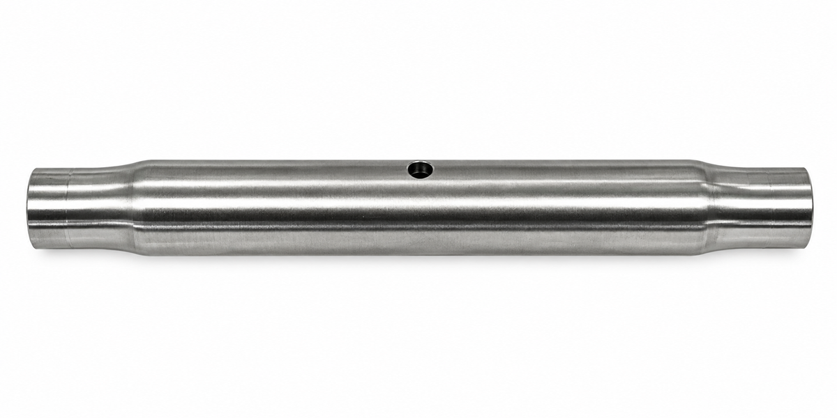 4 Pc Set Marine T316 Stainless Steel Pipe Turnbuckle Body, Cable Wire Rope Tensioner Body for Rigging, Railing, Dock