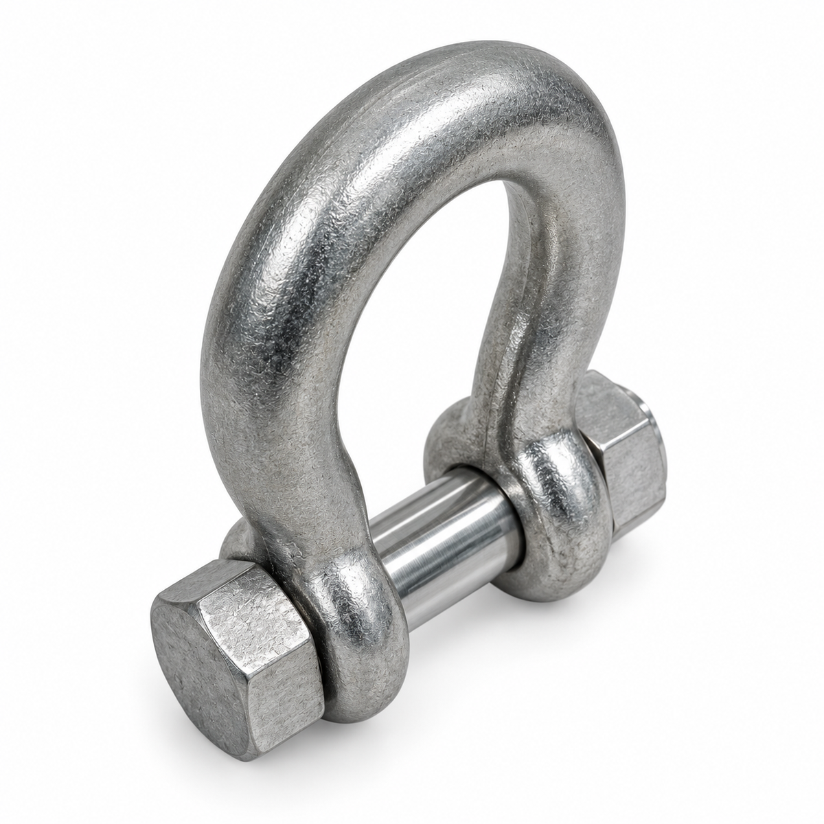 Marine T316 Stainless Steel Drop Forged Bolt Pin Anchor Shackle, Heavy Duty Boat Chain Rigging Shackle for Dock and Marine Use