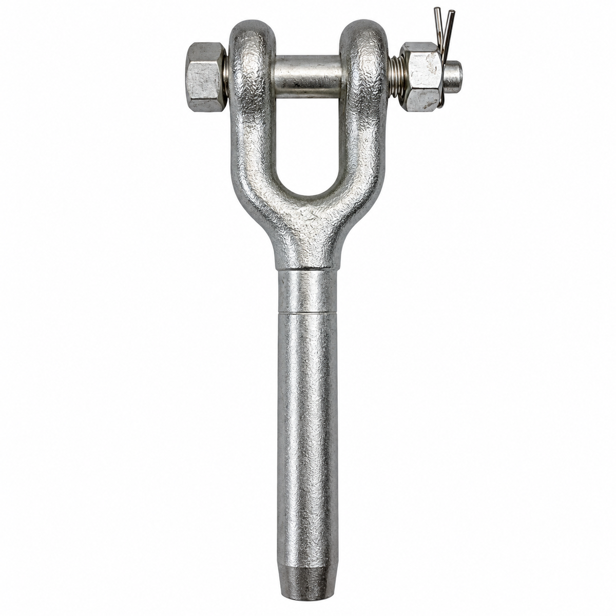4 Pc Set Marine T316 Stainless Steel Drop Forged Swage Jaw Open Socket, Wire Rope Cable Rigging Fitting for Boat, Dock, and Deck Use