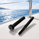 Stainless Steel Black Oxide Cable Railing Invisible Receiver End Fittings, 1/8" and 3/16" Cable Rail Hardware