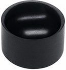 10 PC UNC 1/4"-20 Black Oxide Stainless Steel Round Cap For Jam Nut Cable Rope
