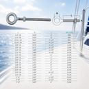 Marine Stainless Steel T316 Drop Forged Plain Eye Bolt