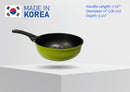 3D Diamond Coating Nonstick Wok, Frying Pan Skillet,Stir Fry Pan - MADE IN KOREA