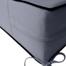 Large Size 26"x30"x6" Outdoor Deep Seat Cushion, Water Repellent, Patio Deep Seat Backrest Cushion Insert & Cover Set