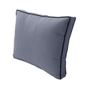Large Size 26"x30"x6" Outdoor Deep Seat Cushion, Water Repellent, Patio Deep Seat Backrest Cushion Insert & Cover Set