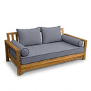 STYLE 1 - Mattress & Pillow Bolster Cushion Cover and Insert for Outdoor Indoor Daybed Porch Swing Bed Crib Size