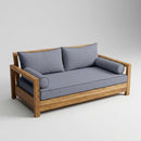 STYLE 2 - Mattress & Pillow Bolster Cushion Cover and Insert for Outdoor Indoor Daybed Porch Swing Bed Twin Size