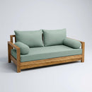 STYLE 2 - Mattress & Pillow Bolster Cushion Cover and Insert for Outdoor Indoor Daybed Porch Swing Bed Twin Size