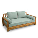STYLE 1 - Mattress & Pillow Bolster Cushion Cover and Insert for Outdoor Indoor Daybed Porch Swing Bed Crib Size