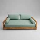 STYLE 2 - Mattress & Pillow Bolster Cushion Cover and Insert for Outdoor Indoor Daybed Porch Swing Bed Twin Size