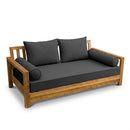 STYLE 1 - Mattress & Pillow Bolster Cushion Cover and Insert for Outdoor Indoor Daybed Porch Swing Bed Crib Size