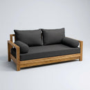 STYLE 2 - Mattress & Pillow Bolster Cushion Cover and Insert for Outdoor Indoor Daybed Porch Swing Bed Twin Size