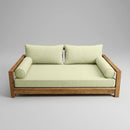 STYLE 2 - Mattress & Pillow Bolster Cushion Cover and Insert for Outdoor Indoor Daybed Porch Swing Bed Twin Size