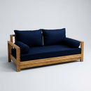 STYLE 2 - Mattress & Pillow Bolster Cushion Cover and Insert for Outdoor Indoor Daybed Porch Swing Bed Twin Size