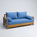STYLE 2 - Mattress & Pillow Bolster Cushion Cover and Insert for Outdoor Indoor Daybed Porch Swing Bed Twin Size