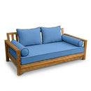 STYLE 1 - Mattress & Pillow Bolster Cushion Cover and Insert for Outdoor Indoor Daybed Porch Swing Bed Crib Size