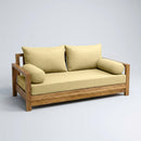 STYLE 2 - Mattress & Pillow Bolster Cushion Cover and Insert for Outdoor Indoor Daybed Porch Swing Bed Twin Size