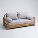 STYLE 2 - Mattress & Pillow Bolster Cushion Cover and Insert for Outdoor Indoor Daybed Porch Swing Bed Twin Size