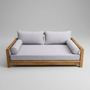 STYLE 2 - Mattress & Pillow Bolster Cushion Cover and Insert for Outdoor Indoor Daybed Porch Swing Bed Twin Size
