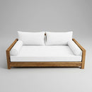 STYLE 2 - Mattress & Pillow Bolster Cushion Cover and Insert for Outdoor Indoor Daybed Porch Swing Bed Twin Size