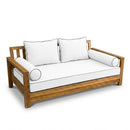 STYLE 1 - Mattress & Pillow Bolster Cushion Cover and Insert for Outdoor Indoor Daybed Porch Swing Bed Crib Size