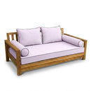STYLE 1 - Mattress & Pillow Bolster Cushion Cover and Insert for Outdoor Indoor Daybed Porch Swing Bed Crib Size