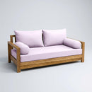 STYLE 2 - Mattress & Pillow Bolster Cushion Cover and Insert for Outdoor Indoor Daybed Porch Swing Bed Twin Size