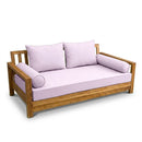 STYLE 1 - Mattress & Pillow Bolster Cushion Cover and Insert for Outdoor Indoor Daybed Porch Swing Bed Crib Size