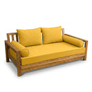 STYLE 1 - Mattress & Pillow Bolster Cushion Cover and Insert for Outdoor Indoor Daybed Porch Swing Bed Crib Size