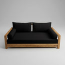 STYLE 2 - Mattress & Pillow Bolster Cushion Cover and Insert for Outdoor Indoor Daybed Porch Swing Bed Twin Size