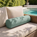 Large Size 26"x6" Outdoor Bolster Pillow Water Repellent Decorative Bolster Pillow Insert and Cover for Porch Swing Couch Sofa Cushion Patio Furniture