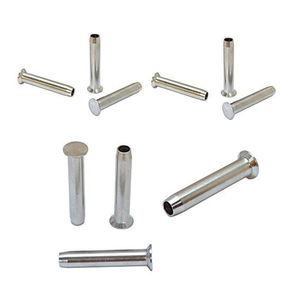 10 Pc 1/8" Cable Railing T316 Stainless Steel Stemball Swage for WOOD POST