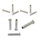 10 Pc 1/4" Stainless Steel T316 Swage Stemball For Wood Post Cable Railing