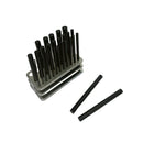 28 Pcs. 3-32 - 1-2'' Transfer Punch By 64th Set Punches Machinist Thread Tool