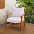 Small Size 23"x24"x6" Outdoor Deep Seat Cushion, Water Repellent, Patio Deep Seat Backrest Cushion Insert & Cover Set