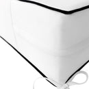 Large Size 26"x30"x6" Outdoor Deep Seat Cushion, Water Repellent, Patio Deep Seat Backrest Cushion Insert & Cover Set
