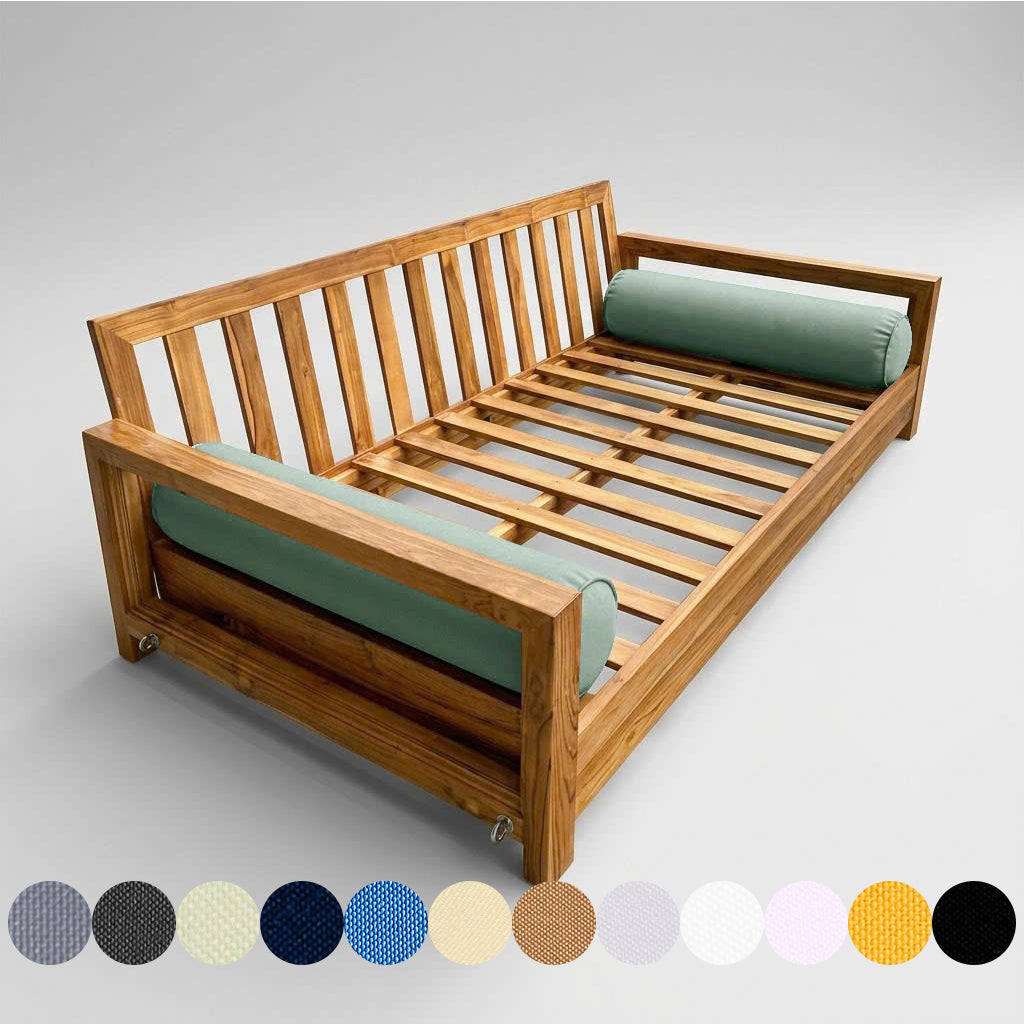 STYLE 5 Bolster Pillow for Outdoor Indoor Daybed Porch Swing Bed | COVERS ONLY |