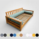 STYLE 6 - Bolster Pillow for Outdoor Indoor Daybed Porch Swing Bed | COVERS ONLY |
