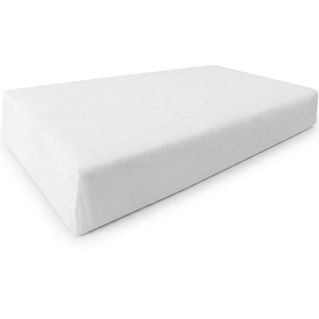 Replacement Outdoor Foam Daybed Mattress High Density 1.8 PCF Medium Firm For Patio Daybed Porch Swing Bed, 6" Thickness
