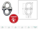 Stainless Steel T316 Hammerlock Link Chain Connecting Link Coupling Link