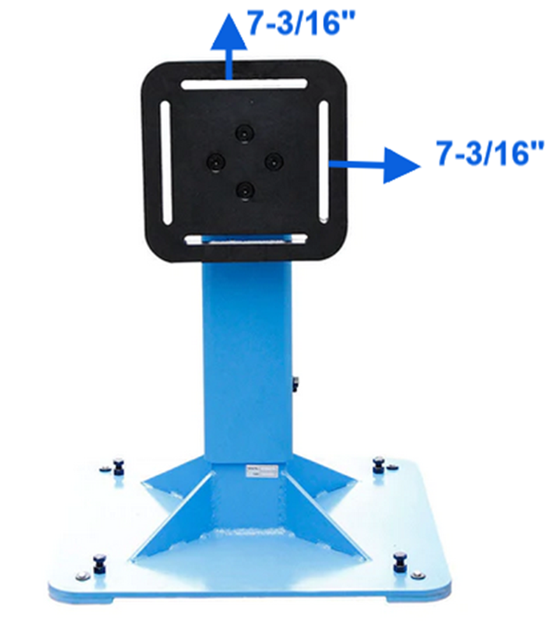 Pedestal 330-660 LBS Weld Positioner Rotary Table Horizontal Vertical 0-90 Degree