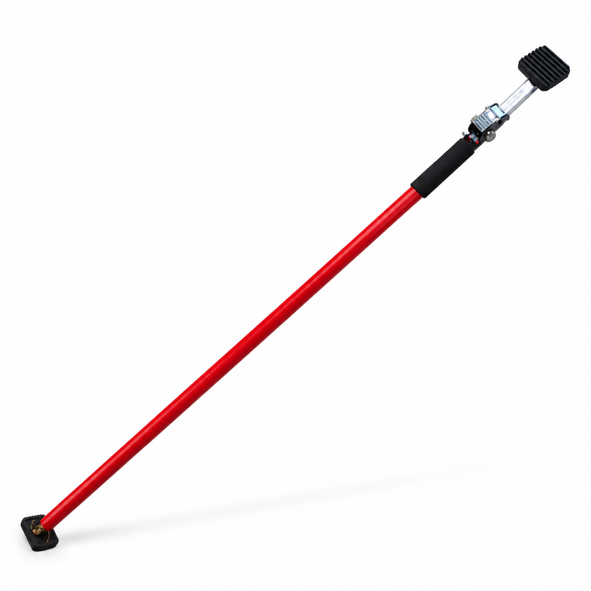 Adjustable Truck Bed Cargo Support Bar 57"–102" Heavy Duty Telescoping Load Stabilizer Rod, Non-Slip Rubber Pads, Rust-Resistant Steel, Fits Most Pickup Beds