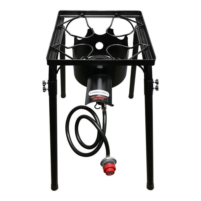 Propane Portable Gas Stove Burner Camper Cooker High Pressure UL Regulator BBQ